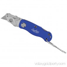 Great Neck Saw 12116 2-1/4' Mini Lock-Back Utility Knife With Key Chain 552272534